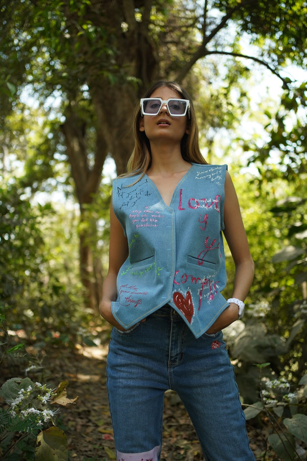 HANDPAINTED COAT