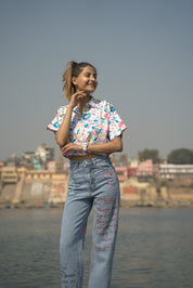 FLORAL TOP