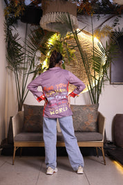 Purple Glow Heart of Gold Shirt