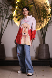 Pawfect Match Red-White Dog Shirt