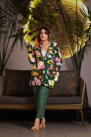 Meowtropolis Green Cat Coat